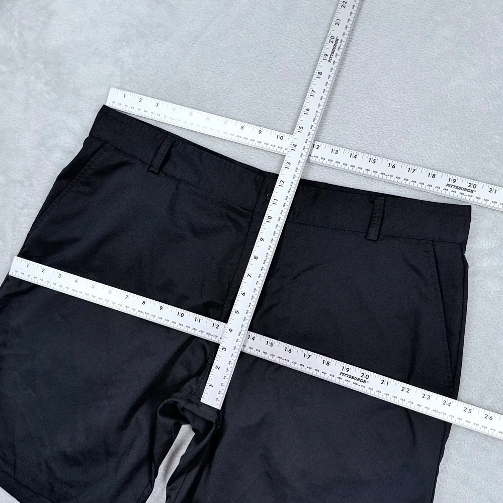 Adidas Golf Chino Shorts Mens 40 Black Climalite Performance 10